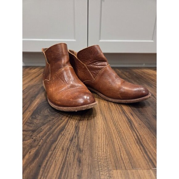 Kork-Ease Ryder Ankle Boots Leather Womens Sz 7.5 Brown Boho Pirate - Picture 7 of 16
